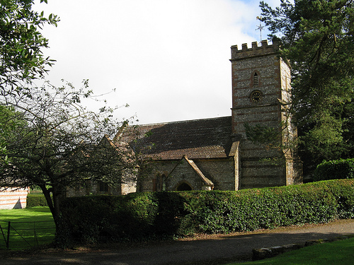 Up Cerne Church
