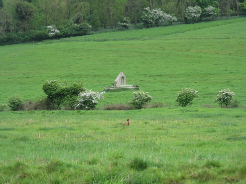 Ruined church, Winterbourne Farringdon